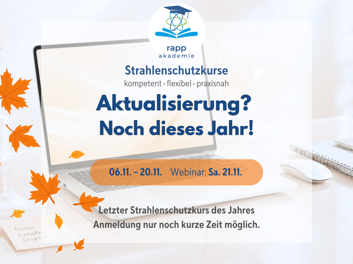 Foto Letzter Strahlenschutzkurs des Jahres im November